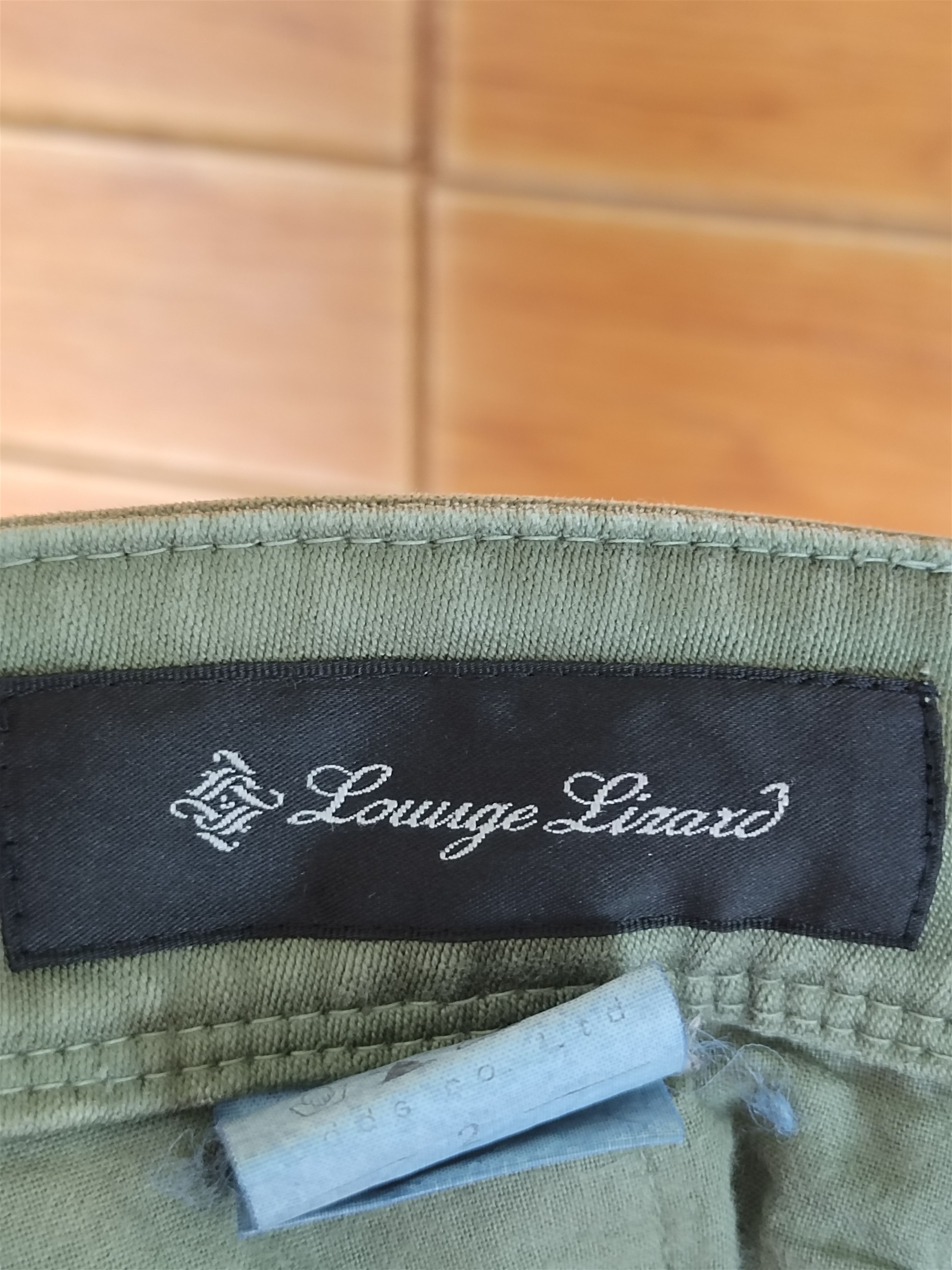 Lounge Lizard Japanese Brand Lounge Lizard Waxed Cotton Cargo Pants Size US 32 / EU 48 - 14 Thumbnail