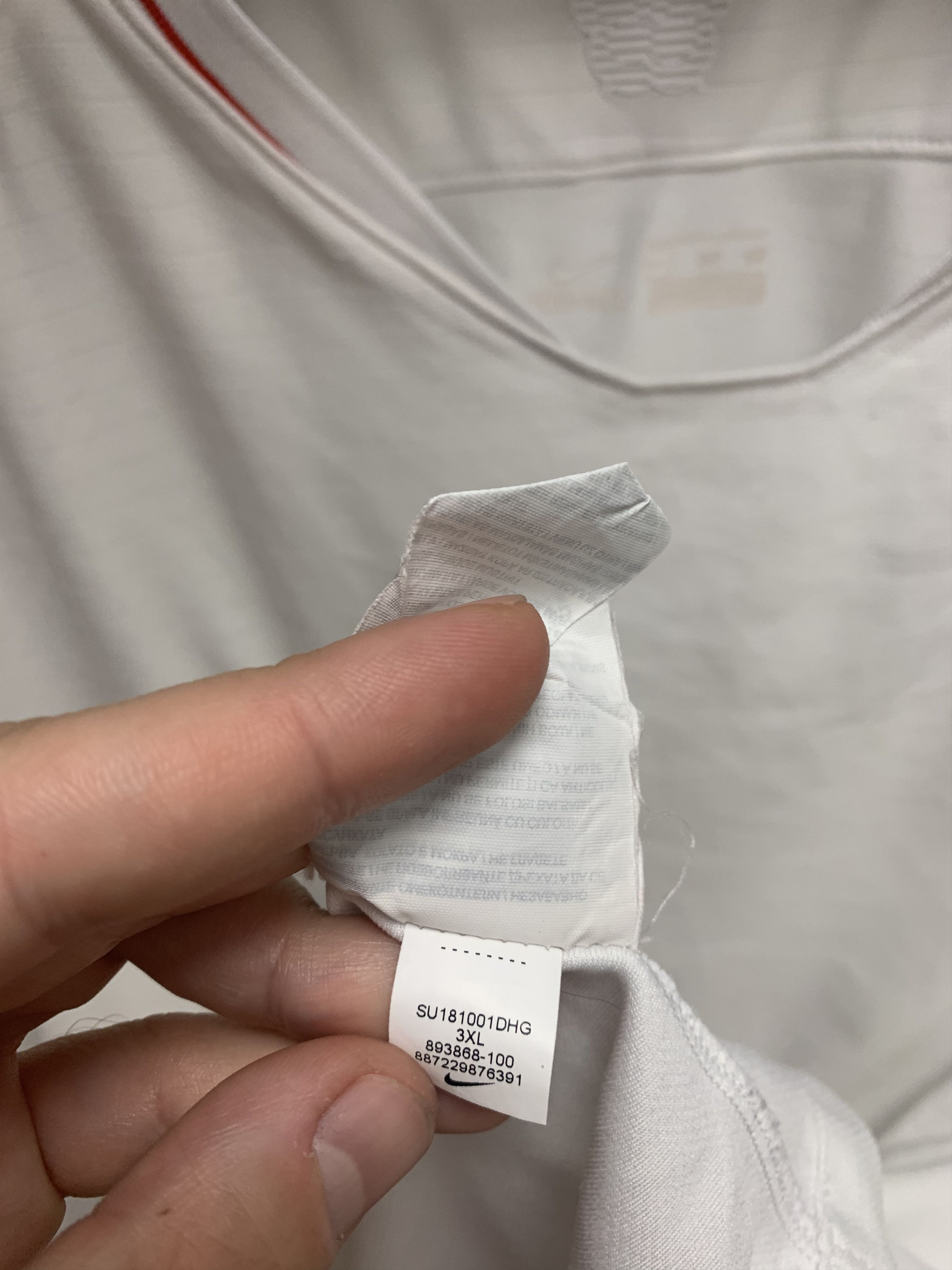 Nike England Nike soccer jersey white 3XL XXXL Size US XXL / EU 58 / 5 - 4 Thumbnail