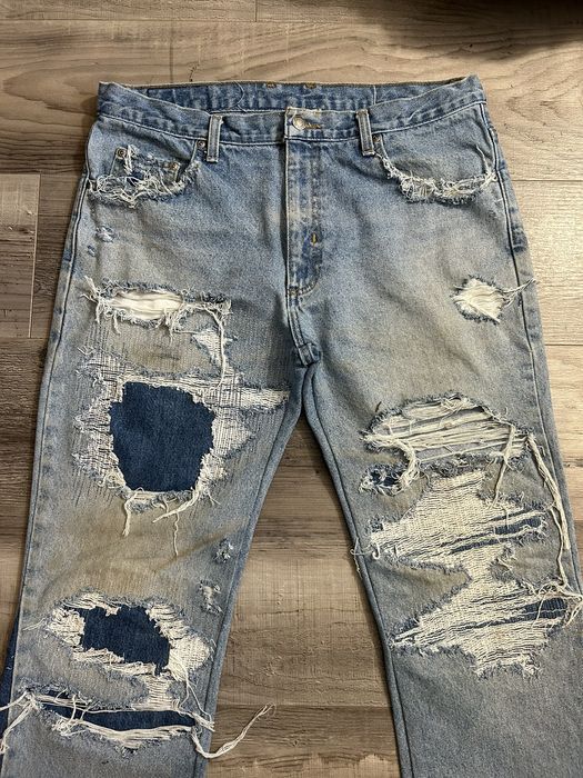 Vintage 1 of 1 Reworked / Repaired Denim | Grailed