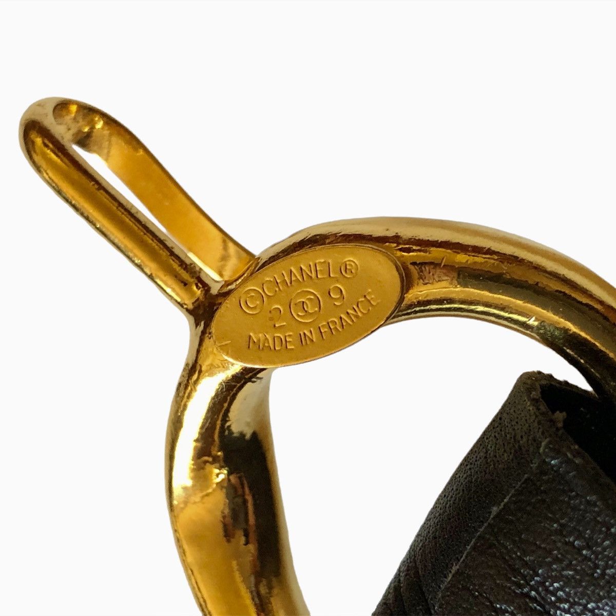 Chanel Chanel 1980 Gold Runway Coco Spell Out CC Logo Chain Belt Size ONE SIZE - 16 Thumbnail