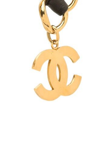Chanel Chanel 1980 Gold Runway Coco Spell Out CC Logo Chain Belt Size ONE SIZE - 6 Thumbnail