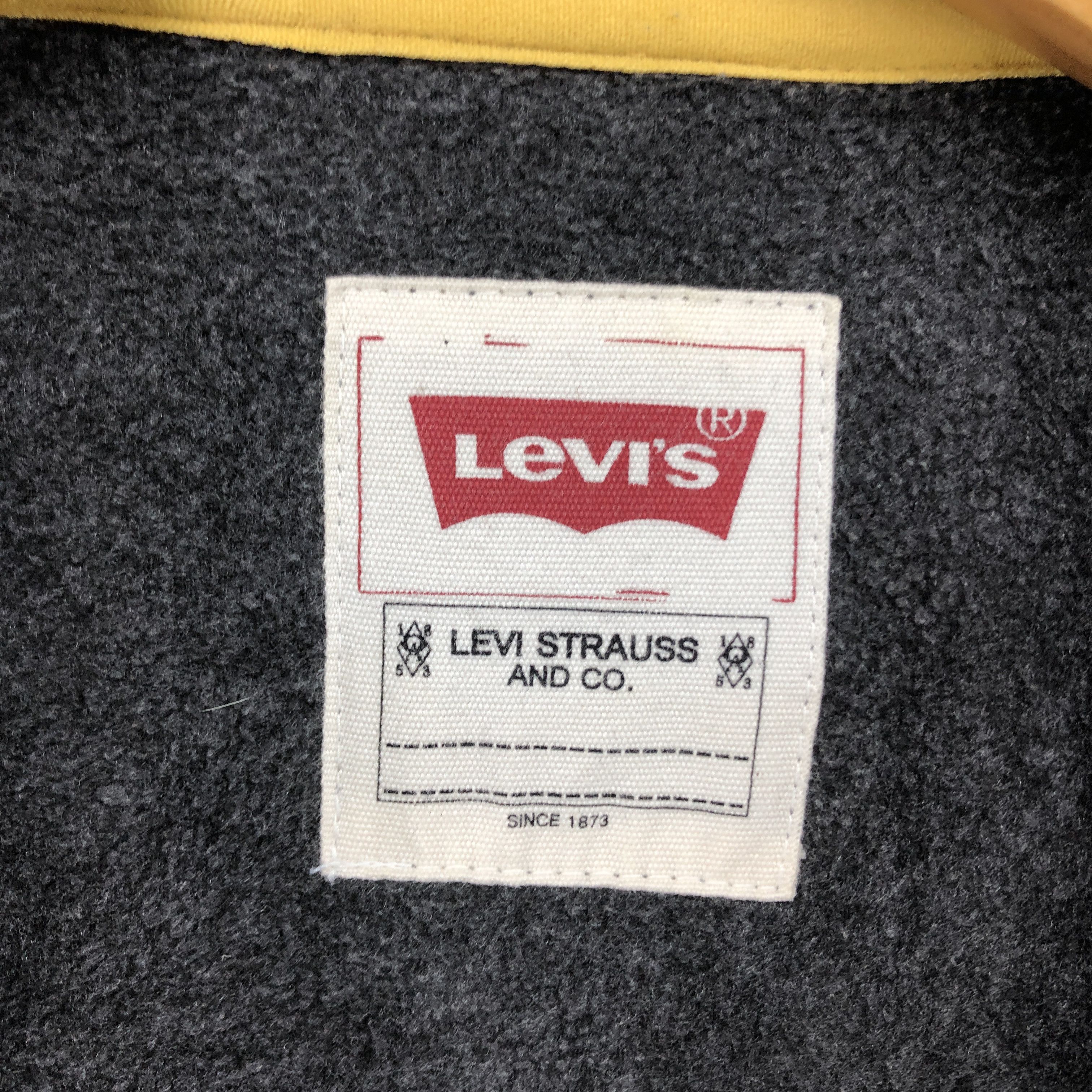 Levi's LEVIS STRAUSS And CO. Crew Neck Fleece #0489/U Size US M / EU 48-50 / 2 - 6 Thumbnail