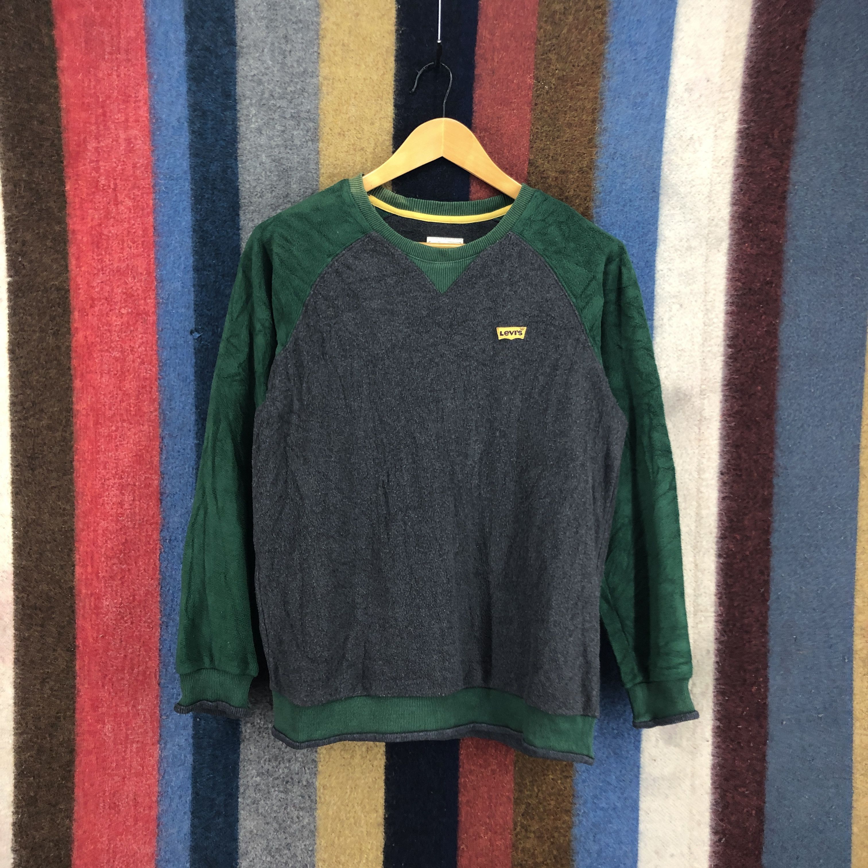 Levi's LEVIS STRAUSS And CO. Crew Neck Fleece #0489/U Size US M / EU 48-50 / 2 - 1 Thumbnail