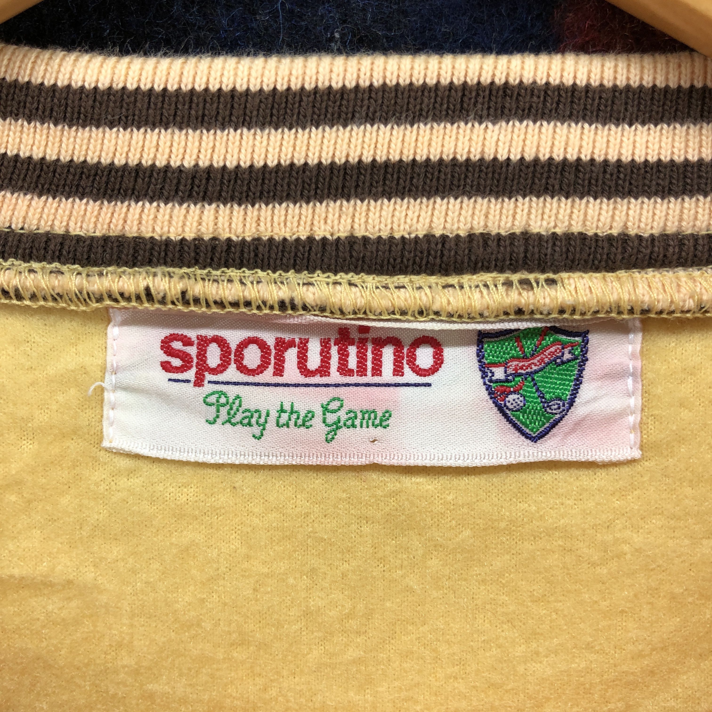 Japanese Brand SPORUTINO Crew Neck Fleece #0142/G Size US M / EU 48-50 / 2 - 5 Thumbnail