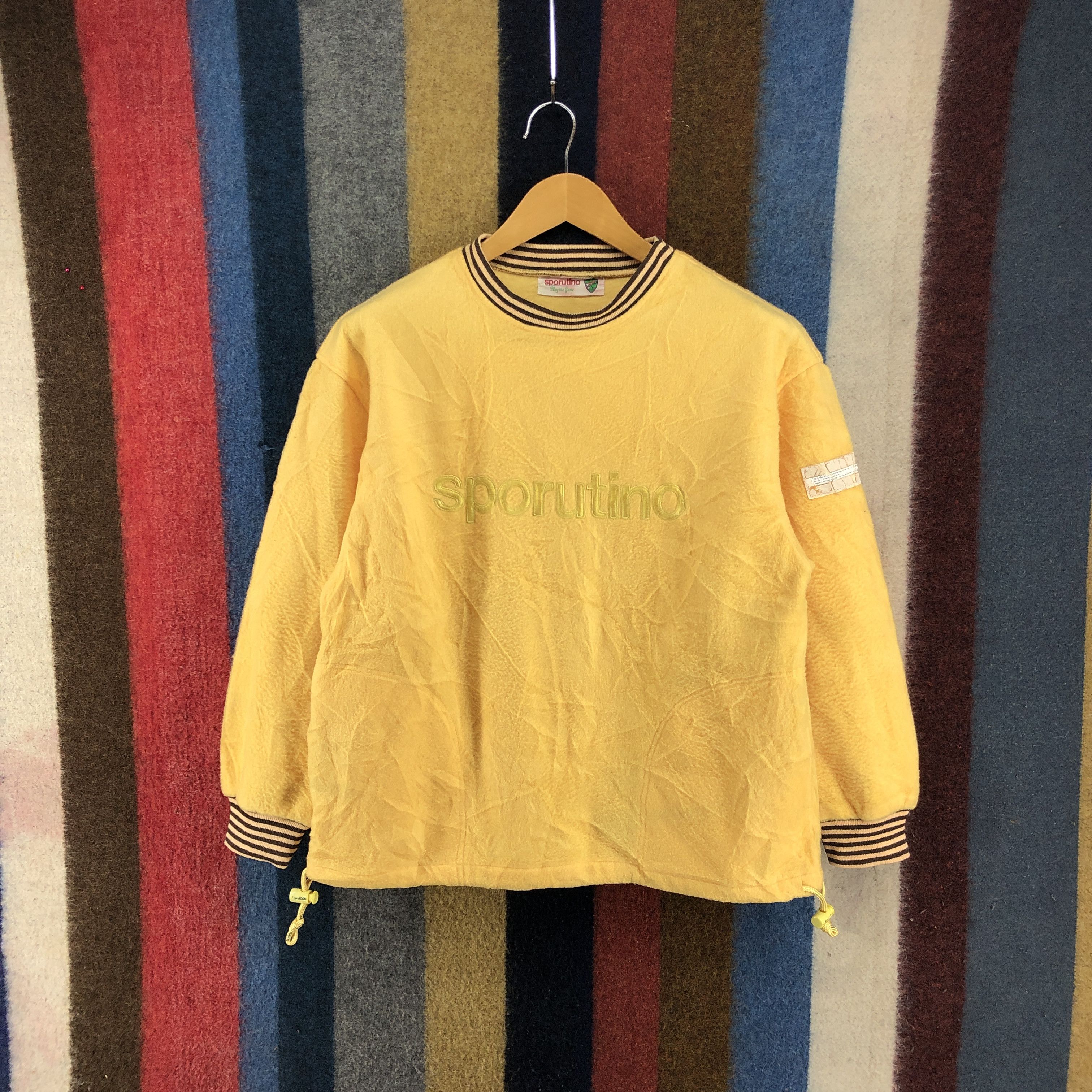 Japanese Brand SPORUTINO Crew Neck Fleece #0142/G Size US M / EU 48-50 / 2 - 1 Thumbnail