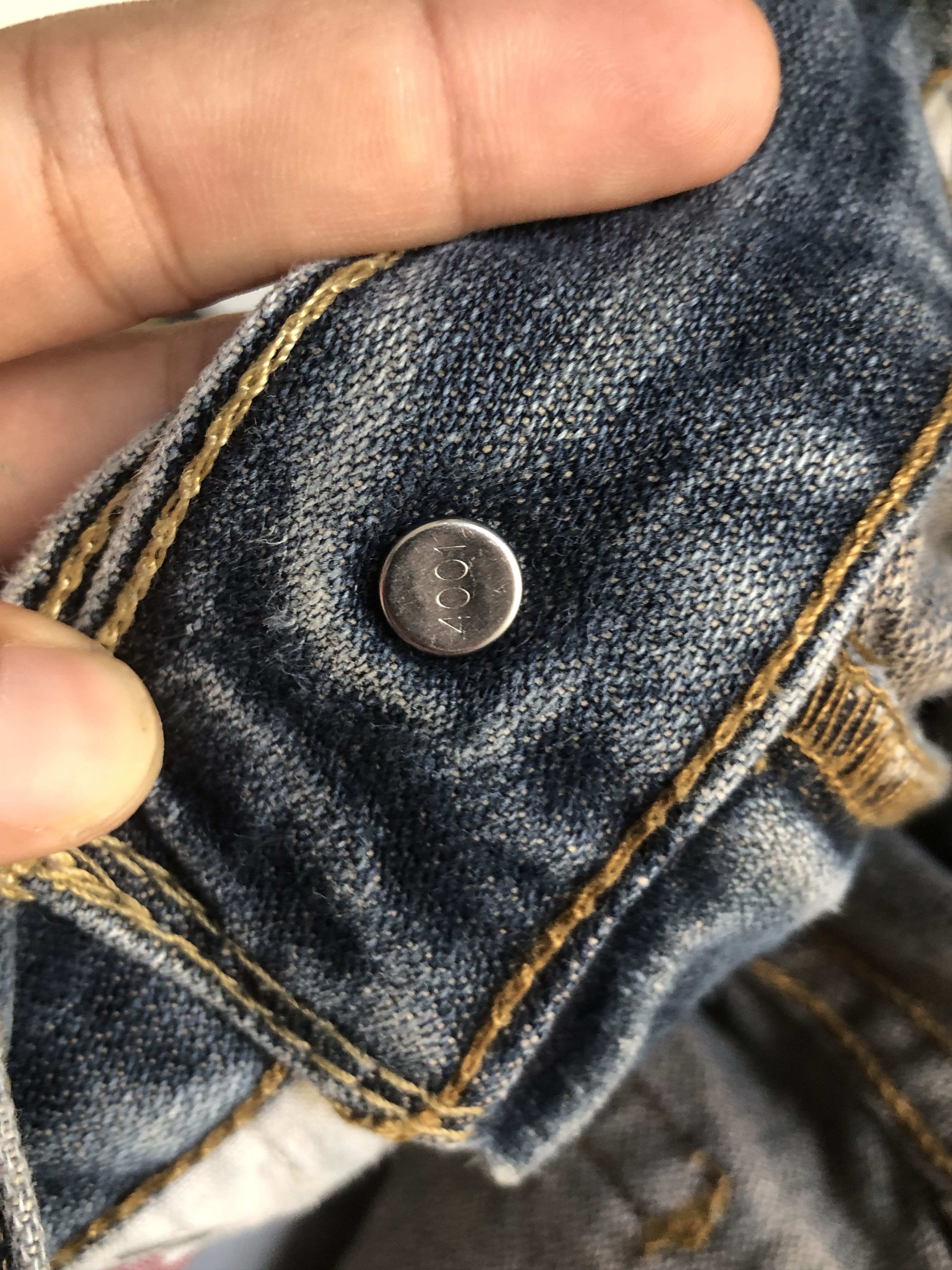 Levi's Levis 511 Distressed Skinny Jeans - L512 Size US 31 - 9 Thumbnail