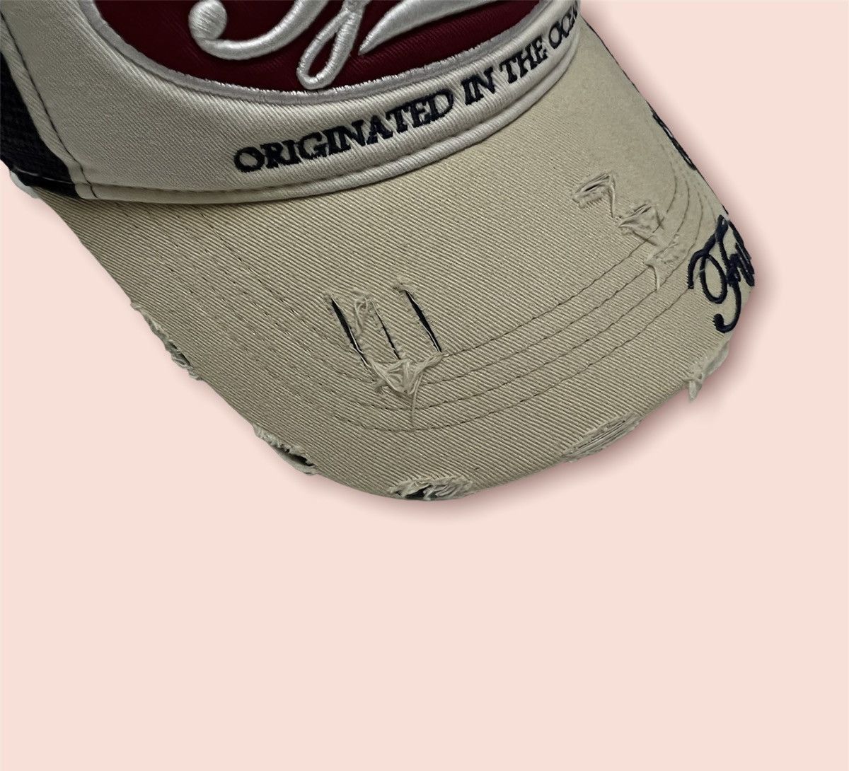 Japanese Brand × Sun Surf THOMT JUNIOR DISTRESSED TRUCKER SNAPBACK Size ONE SIZE - 7 Thumbnail
