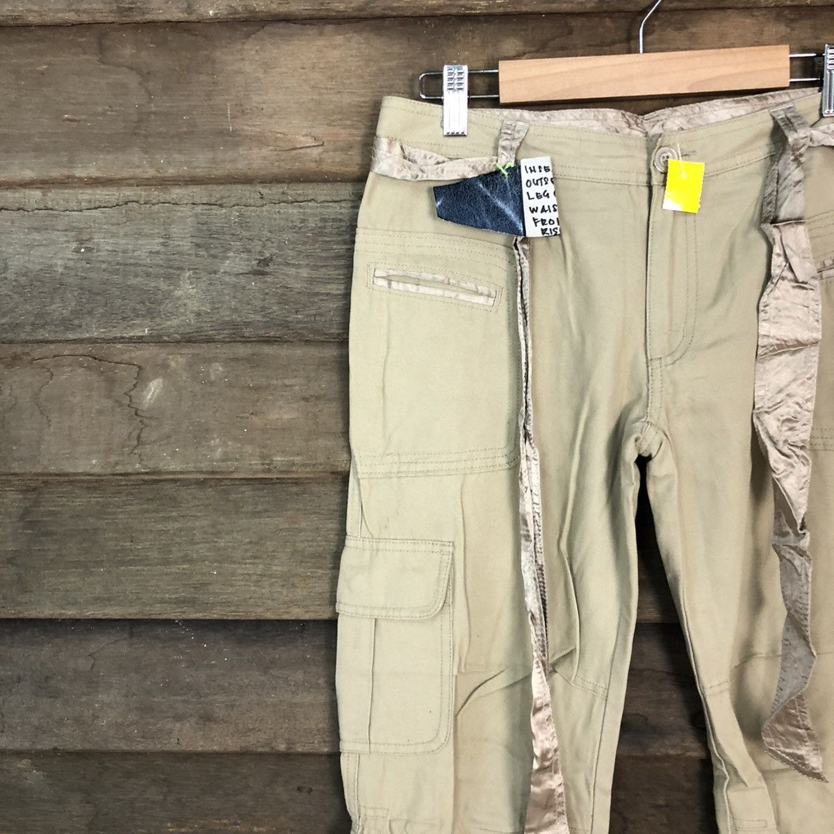 Japanese Brand Complete Girl Brown Multipocket Tactical Cargo Pants #3313DL Size 28" / US 6 / IT 42 - 6 Thumbnail