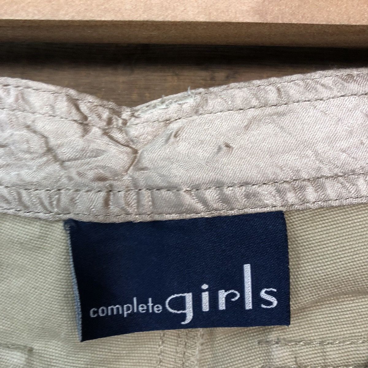 Japanese Brand Complete Girl Brown Multipocket Tactical Cargo Pants #3313DL Size 28" / US 6 / IT 42 - 13 Thumbnail