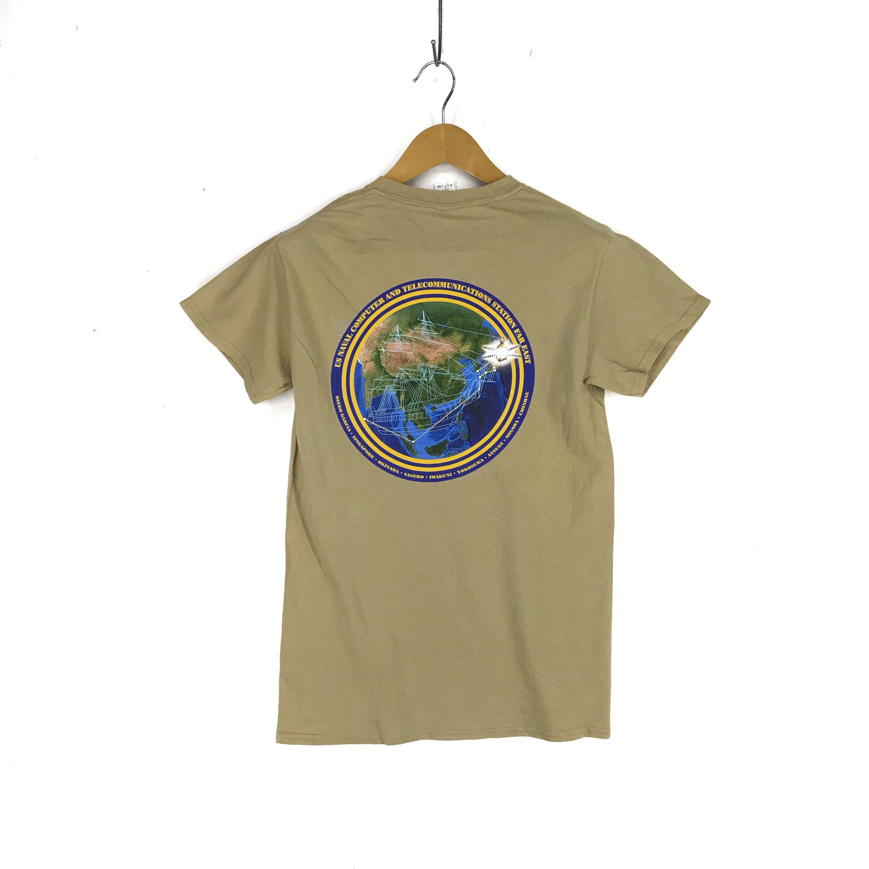 Gildan US NAVAL Computer And Telecommunication T Shirt #2309-80 Size US S / EU 44-46 / 1 - 1 Thumbnail
