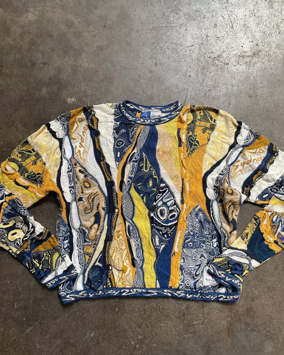 Coogi Vintage Coogi Sweater Sydney Olympics Size US L / EU 52-54 / 3 - 2 Thumbnail
