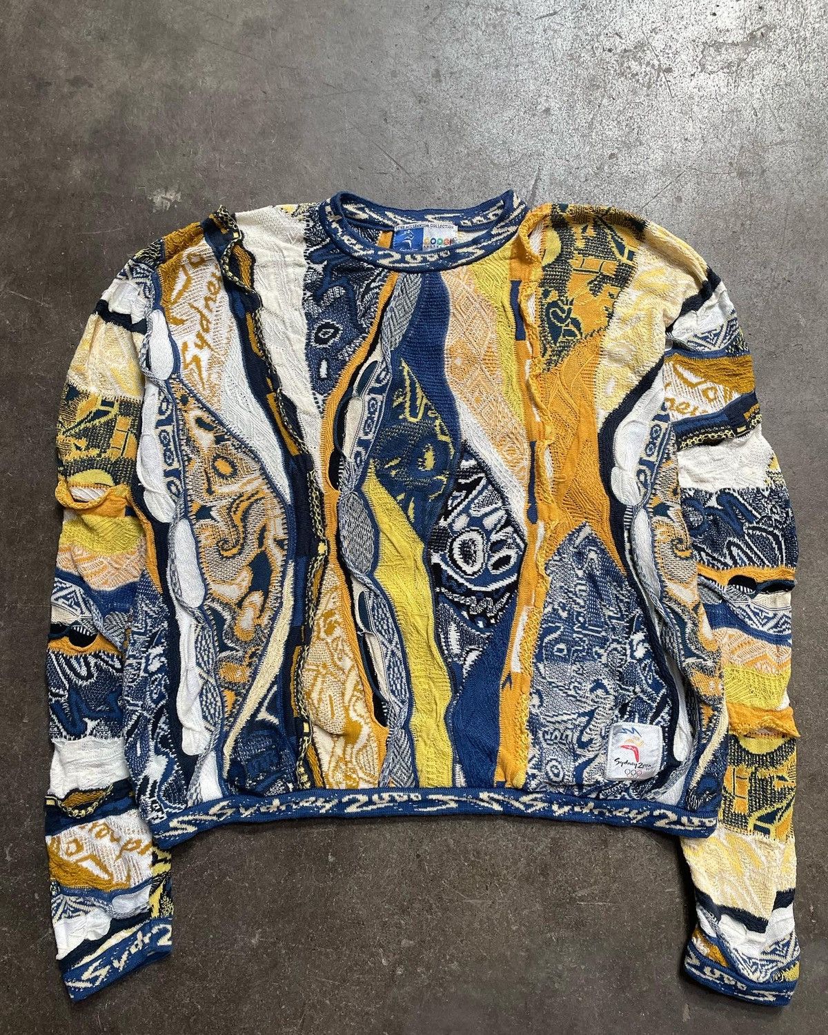 Coogi Vintage Coogi Sweater Sydney Olympics Size US L / EU 52-54 / 3 - 1 Thumbnail