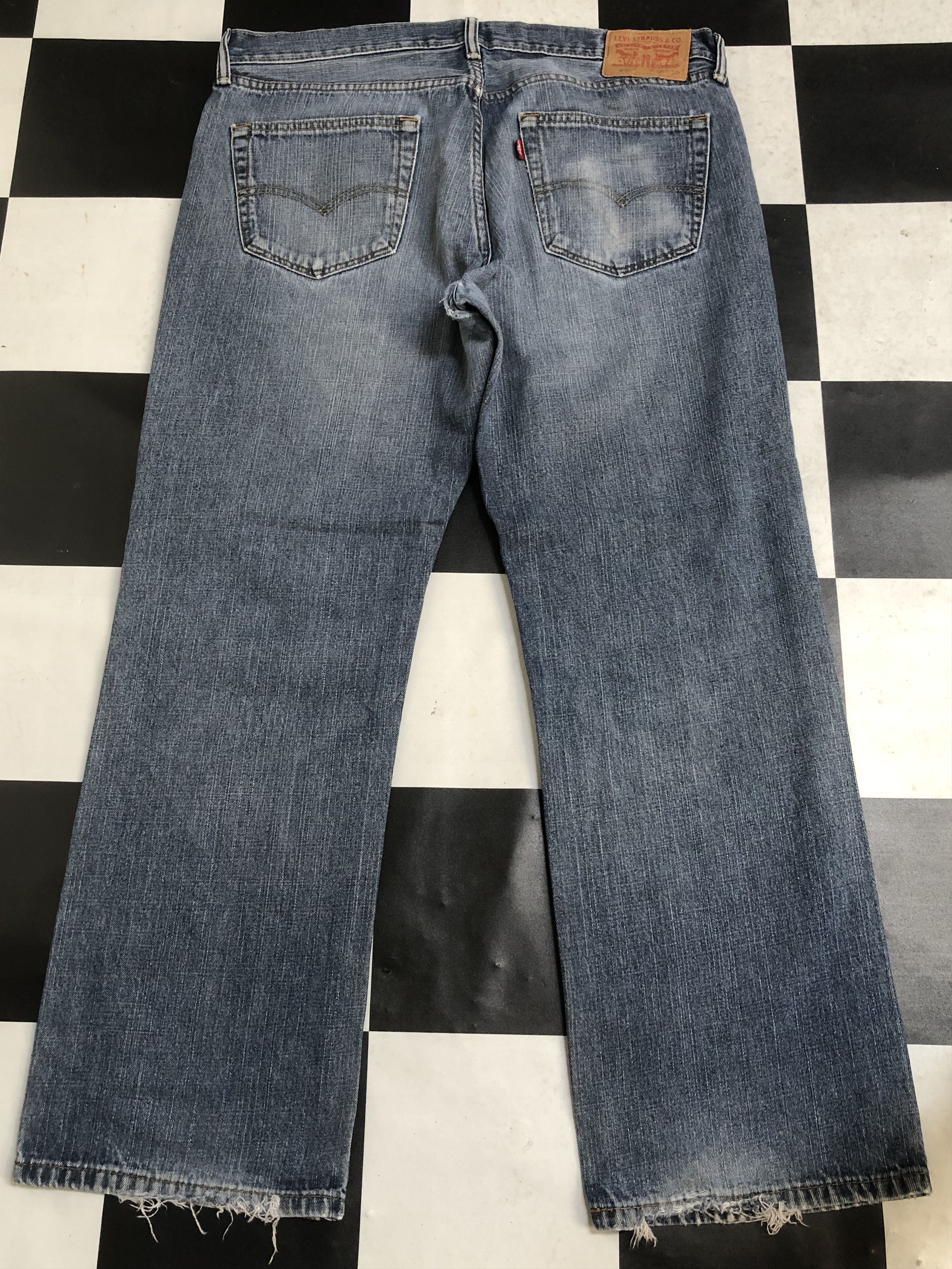Levi's × Vintage Vintage Levis 569 Loose Straight Jeans L489 Size US 36 / EU 52 - 2 Thumbnail