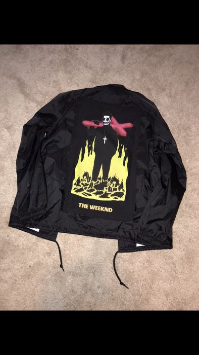 The Weeknd The Weeknd Starboy Anarchy Coach Jacket | Grailed