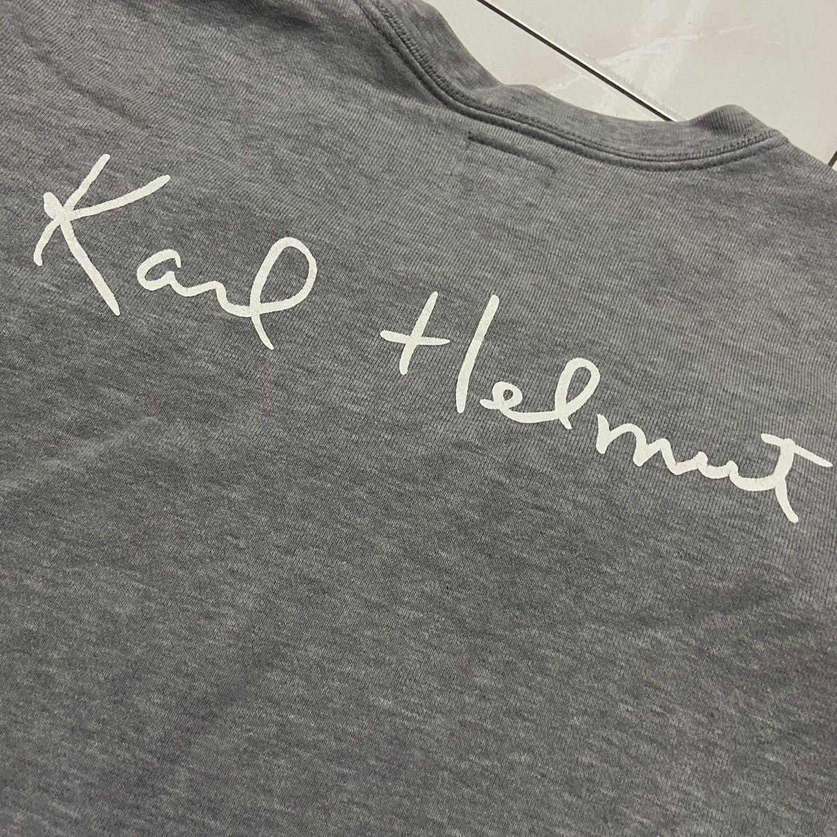 Karl Helmut Vintage 90s Karl Helmut Sweatshirt pullover Size US L / EU 52-54 / 3 - 3 Thumbnail