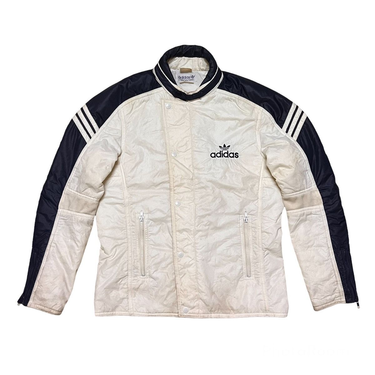 Vintage Adidas Trefoil Jacket Distressed