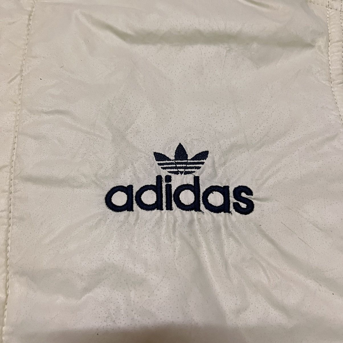 Adidas Vintage Adidas Trefoil Jacket Distressed Size US M / EU 48-50 / 2 - 13 Thumbnail