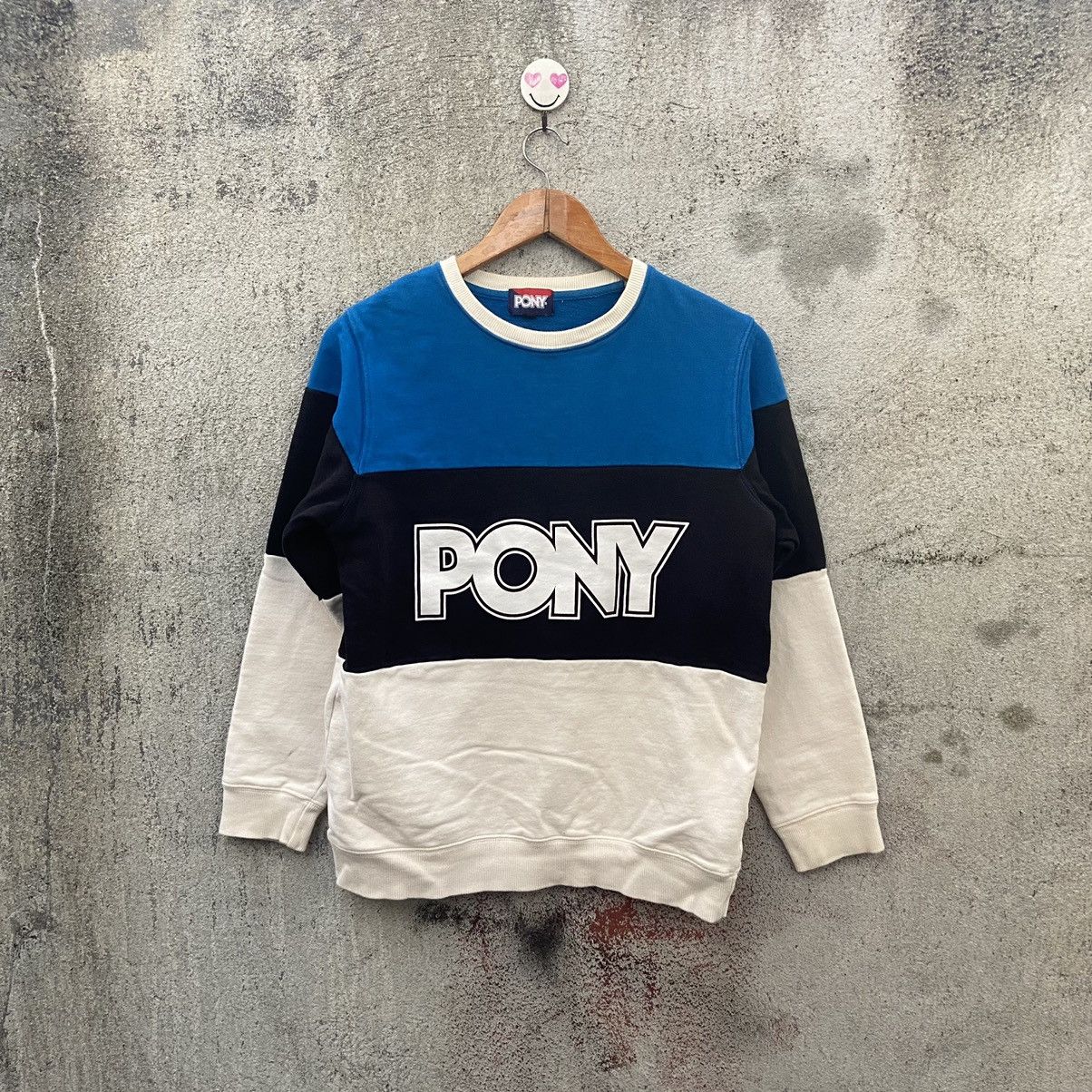 PONY Vintage PONY sweatshirt big logo Size US S / EU 44-46 / 1 - 1 Thumbnail