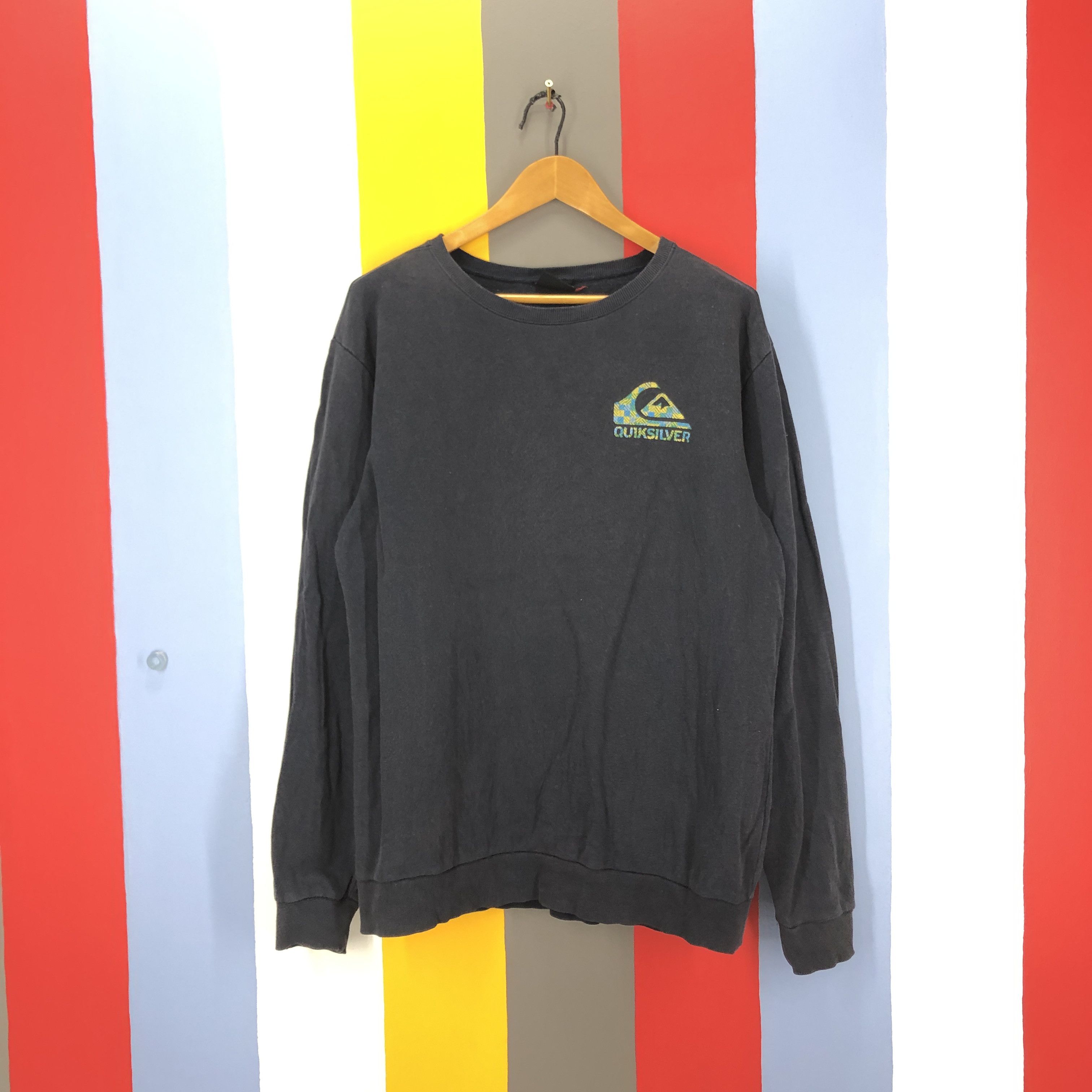 Quiksilver QUIKSILVER Crew Neck Sweatshirt #1006/AJ Size US L / EU 52-54 / 3 - 3 Thumbnail