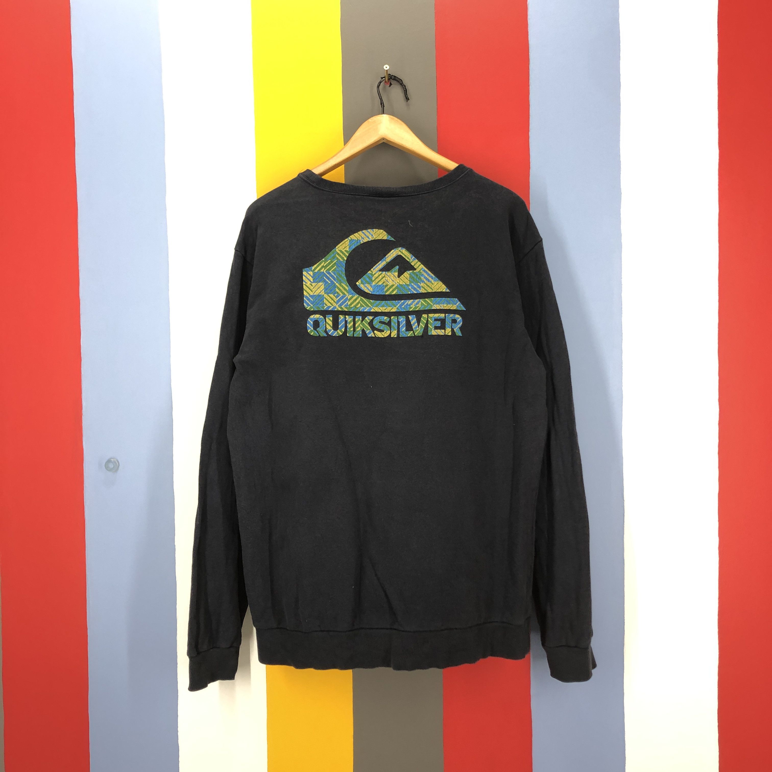 Quiksilver QUIKSILVER Crew Neck Sweatshirt #1006/AJ Size US L / EU 52-54 / 3 - 1 Thumbnail