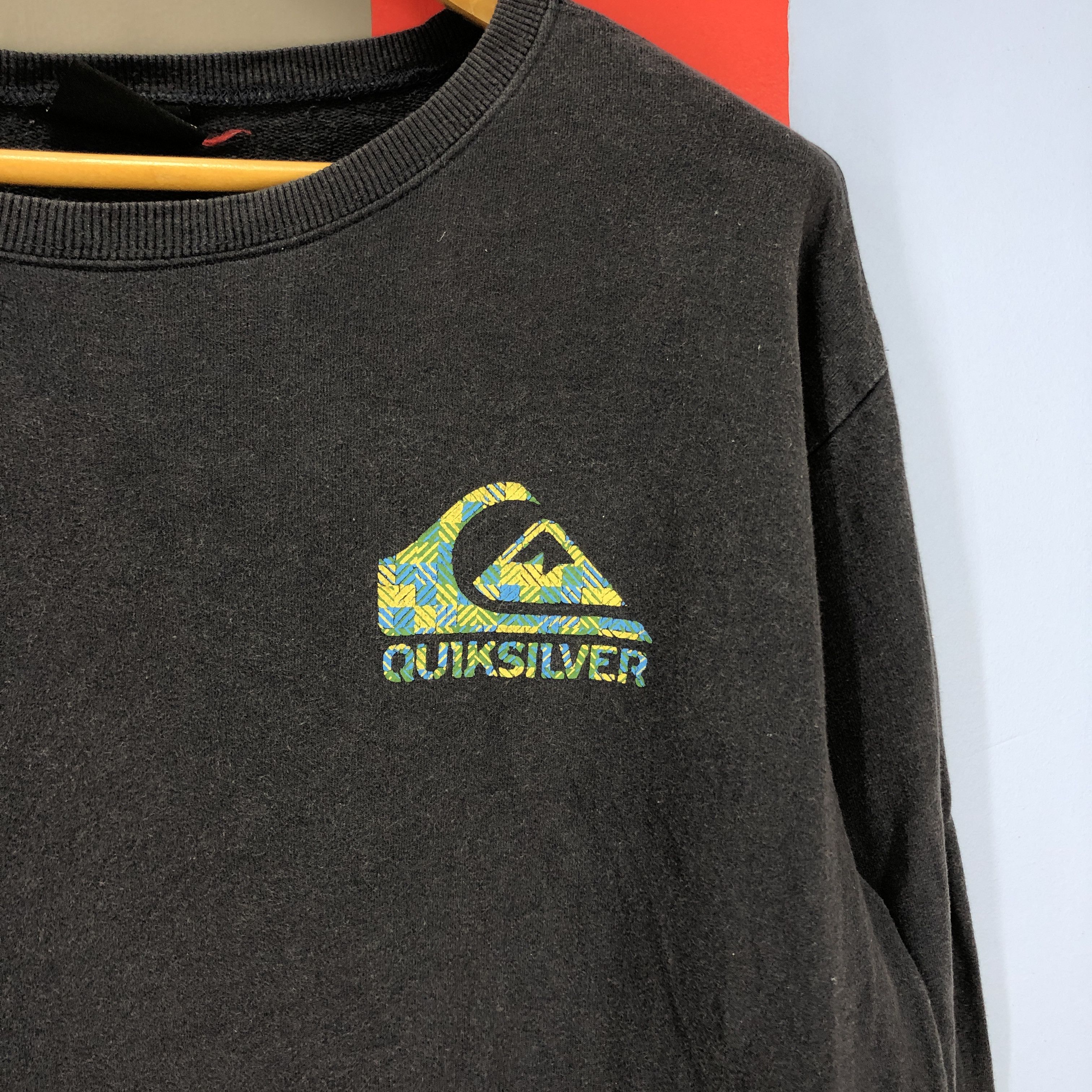 Quiksilver QUIKSILVER Crew Neck Sweatshirt #1006/AJ Size US L / EU 52-54 / 3 - 4 Thumbnail