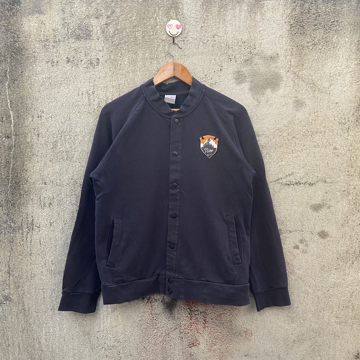 Nike Vintage nike sweater varsity button spellout Size US M / EU 48-50 / 2 - 1 Thumbnail