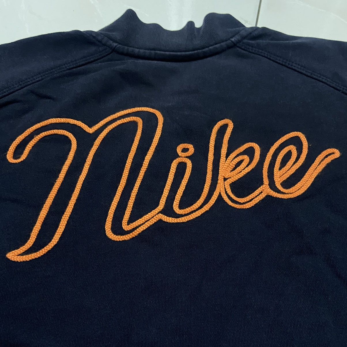 Nike Vintage nike sweater varsity button spellout Size US M / EU 48-50 / 2 - 3 Thumbnail