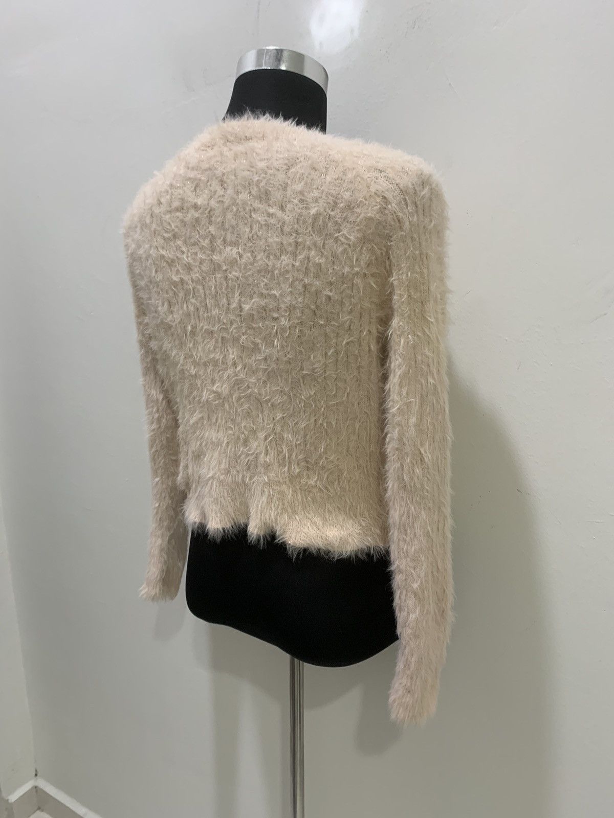 Designer × Japanese Brand × Other RETRO GIRL Soft Fur Fluffy Shag Shaggy Blink Knit Sweater Size M / US 6-8 / IT 42-44 - 14 Thumbnail