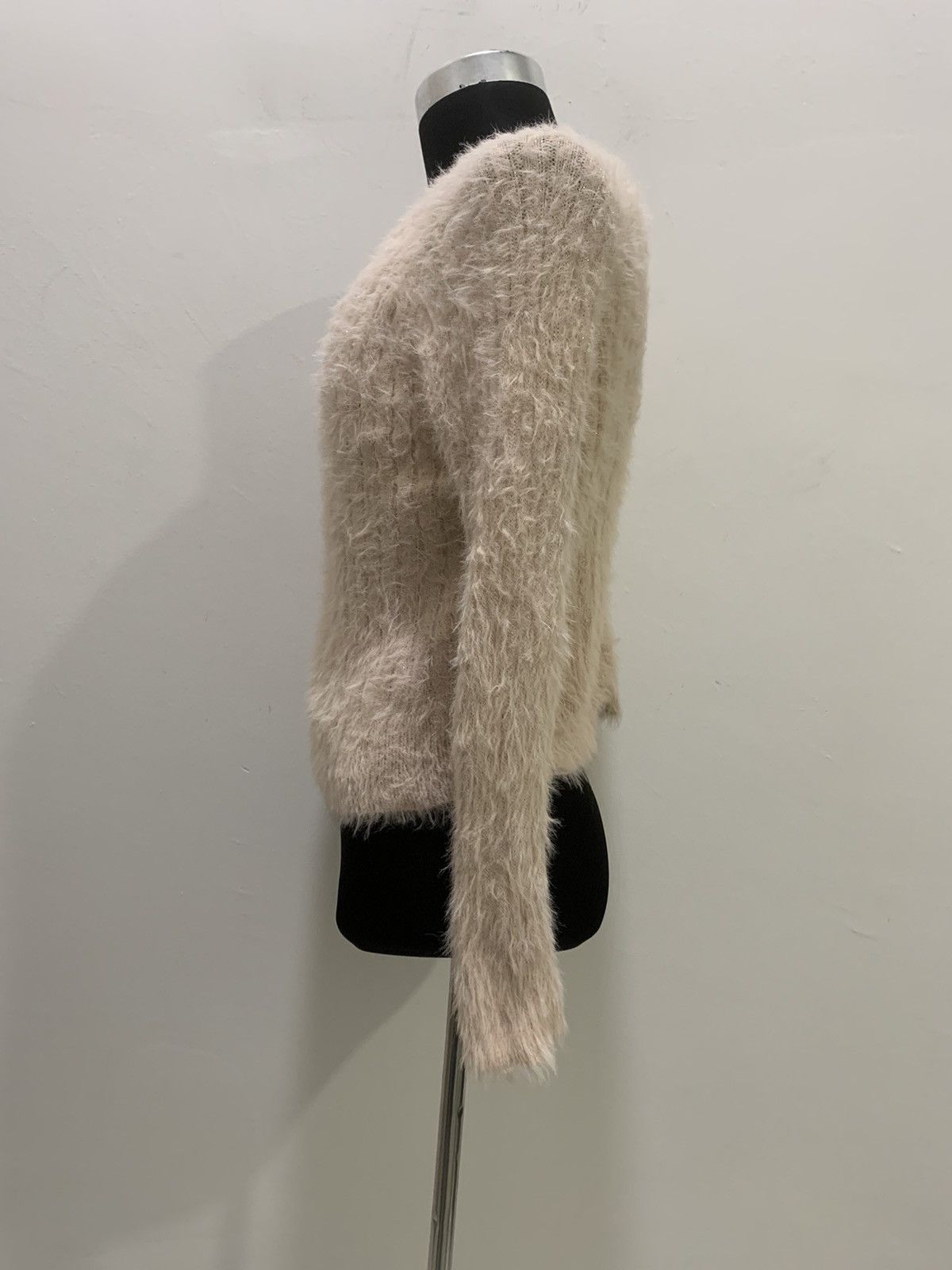 Designer × Japanese Brand × Other RETRO GIRL Soft Fur Fluffy Shag Shaggy Blink Knit Sweater Size M / US 6-8 / IT 42-44 - 9 Thumbnail