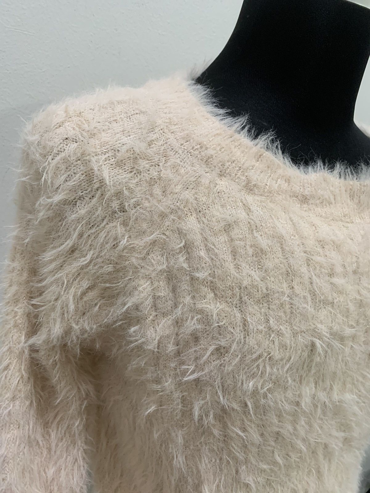 Designer × Japanese Brand × Other RETRO GIRL Soft Fur Fluffy Shag Shaggy Blink Knit Sweater Size M / US 6-8 / IT 42-44 - 8 Thumbnail