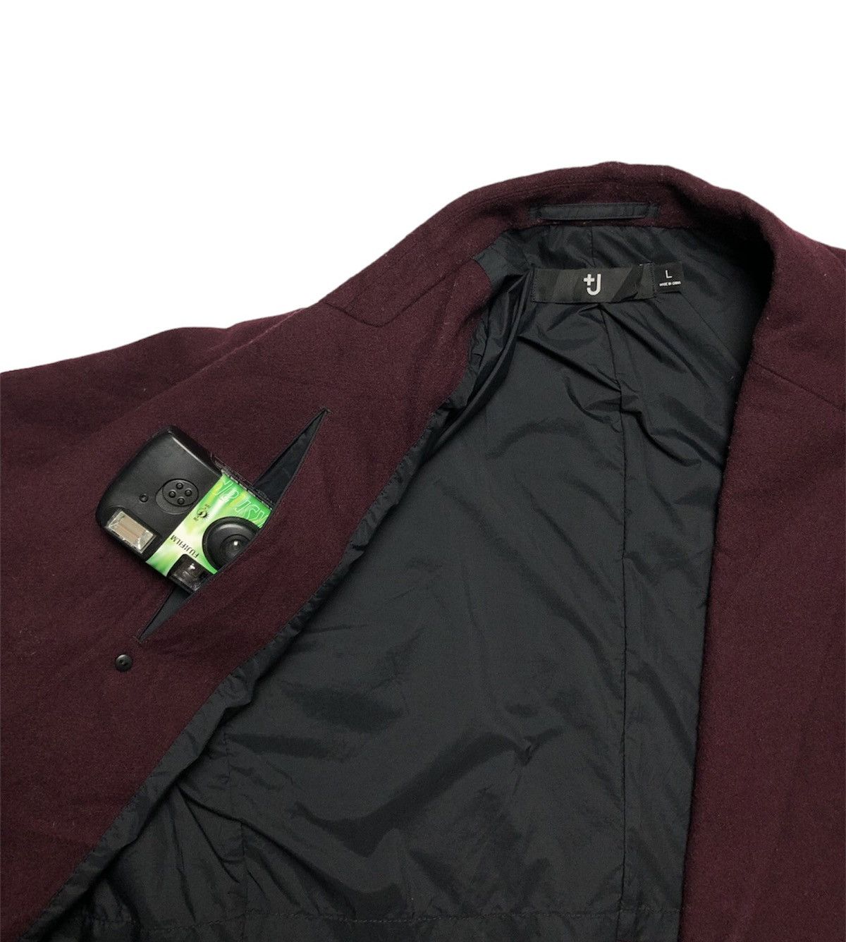 Jil Sander Jil Sander X Uniqlo wool long coat jacket Size US L / EU 52-54 / 3 - 8 Thumbnail