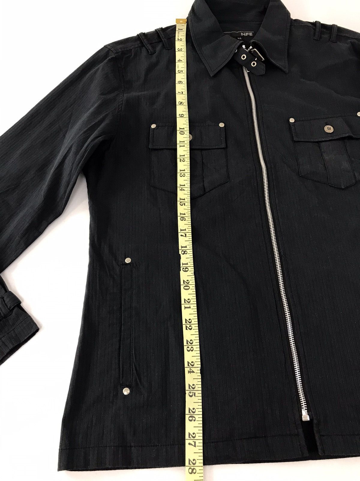 Japanese Brand MFE Zip Up Tactical Jacket Double Pocket Designer K150j Size US L / EU 52-54 / 3 - 10 Thumbnail