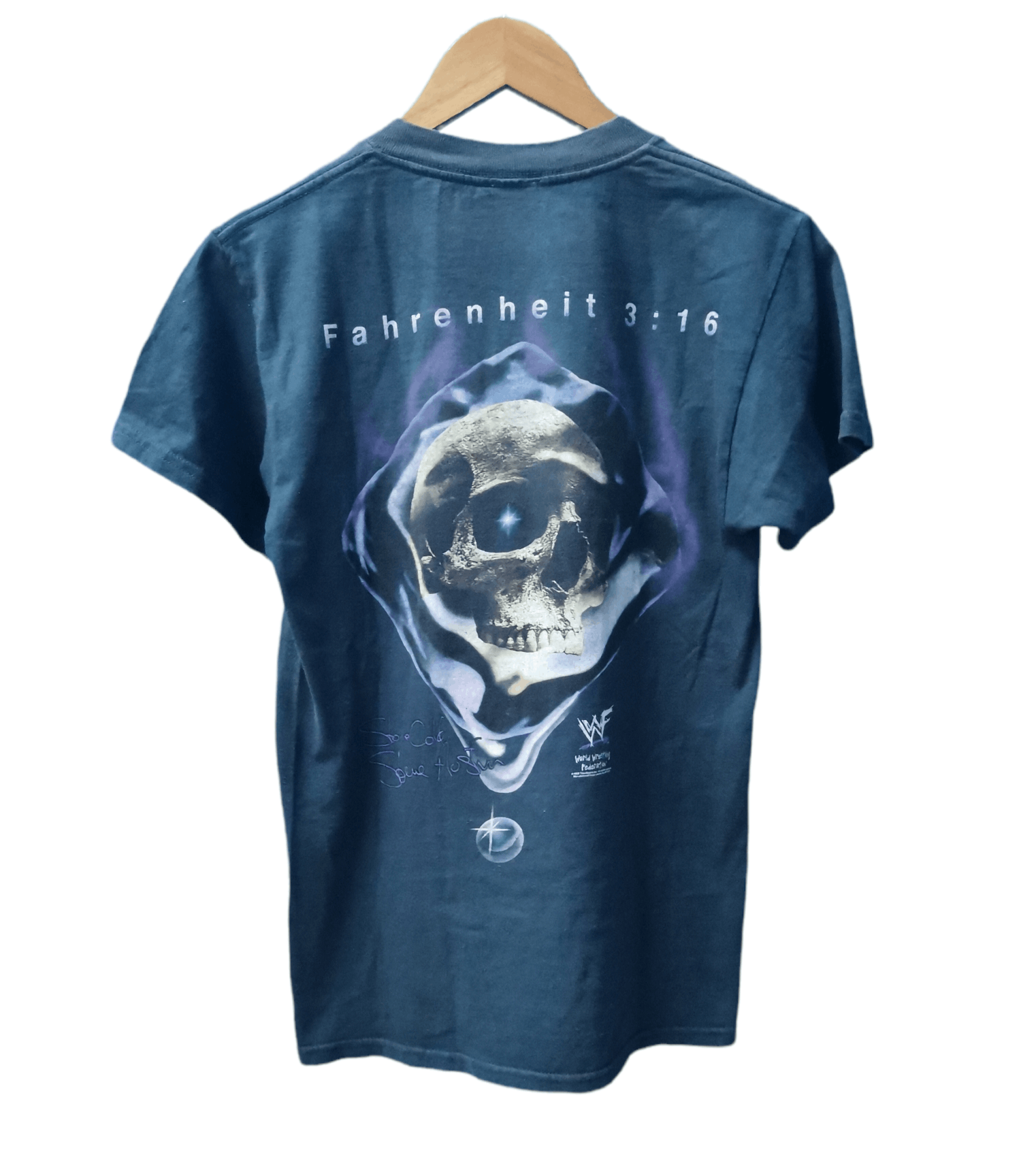 Vintage Vintage Stone Cold Steve Austin WWF Fahrenheit 3:16 Tee Rare Size US S / EU 44-46 / 1 - 3 Thumbnail