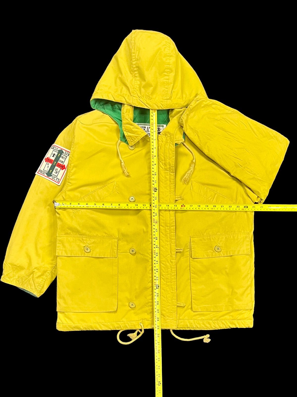 Weather Report VINTAGE WEATHER REPORT PATCHES BIG LOGO WITH HOODIE Size US XL / EU 56 / 4 - 20 Thumbnail