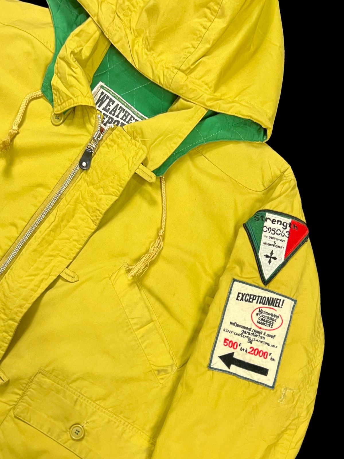Weather Report VINTAGE WEATHER REPORT PATCHES BIG LOGO WITH HOODIE Size US XL / EU 56 / 4 - 7 Thumbnail