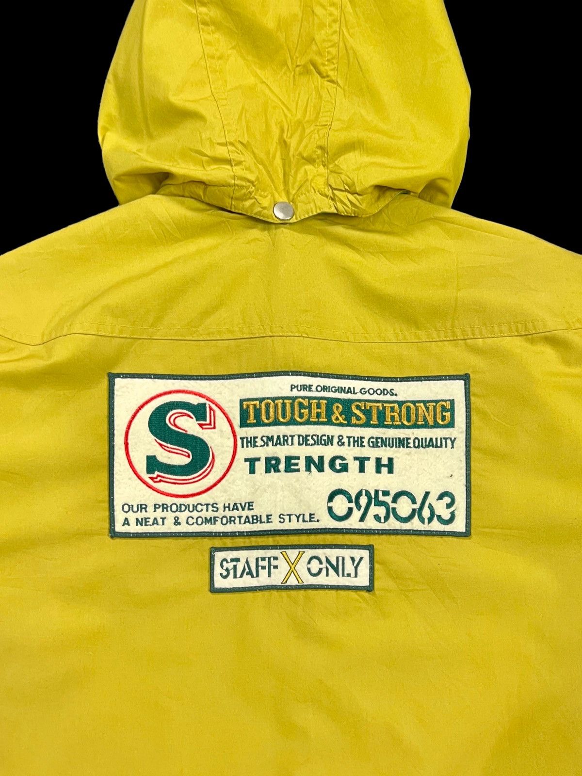 Weather Report VINTAGE WEATHER REPORT PATCHES BIG LOGO WITH HOODIE Size US XL / EU 56 / 4 - 11 Thumbnail