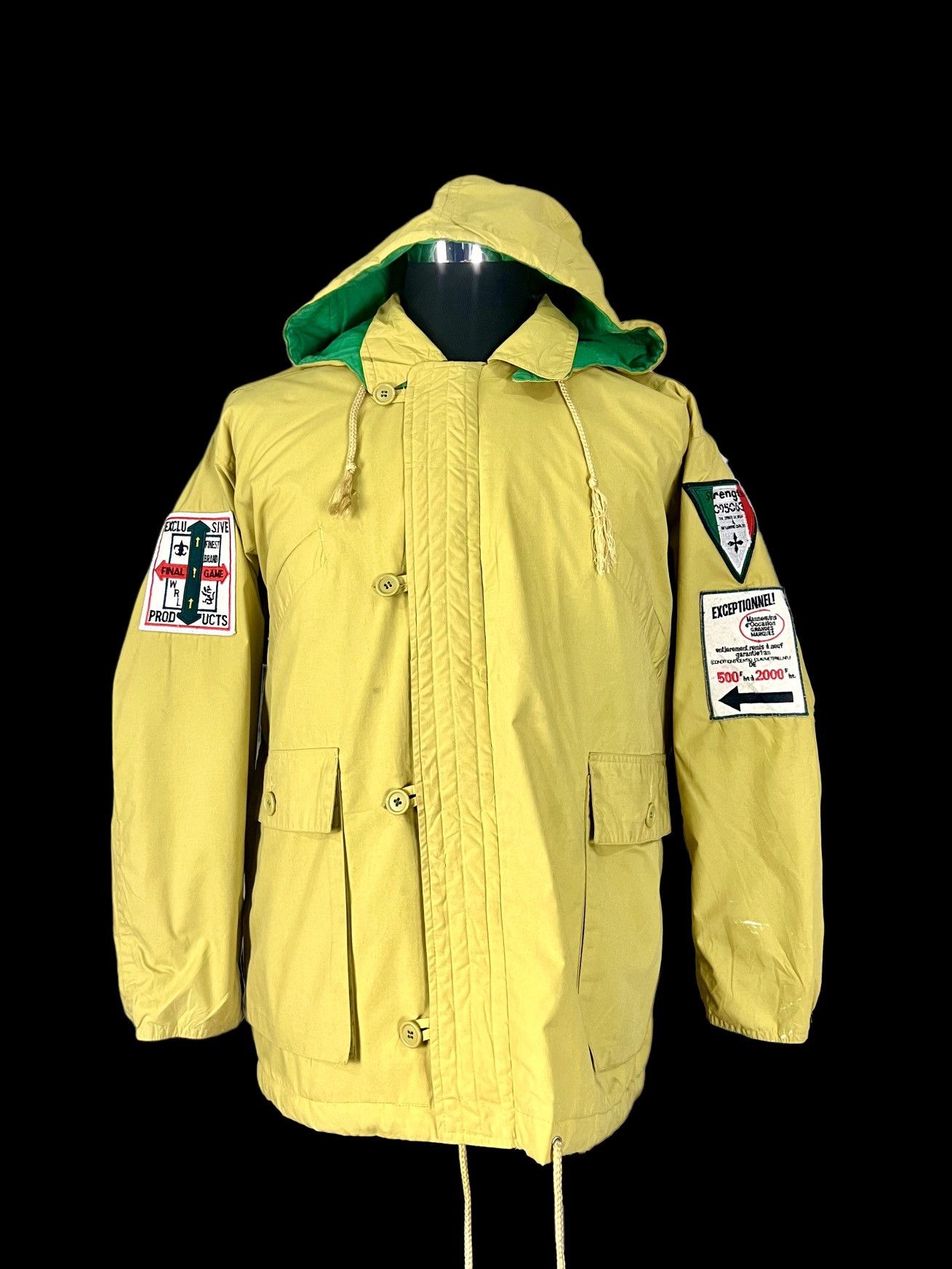 Weather Report VINTAGE WEATHER REPORT PATCHES BIG LOGO WITH HOODIE Size US XL / EU 56 / 4 - 19 Thumbnail