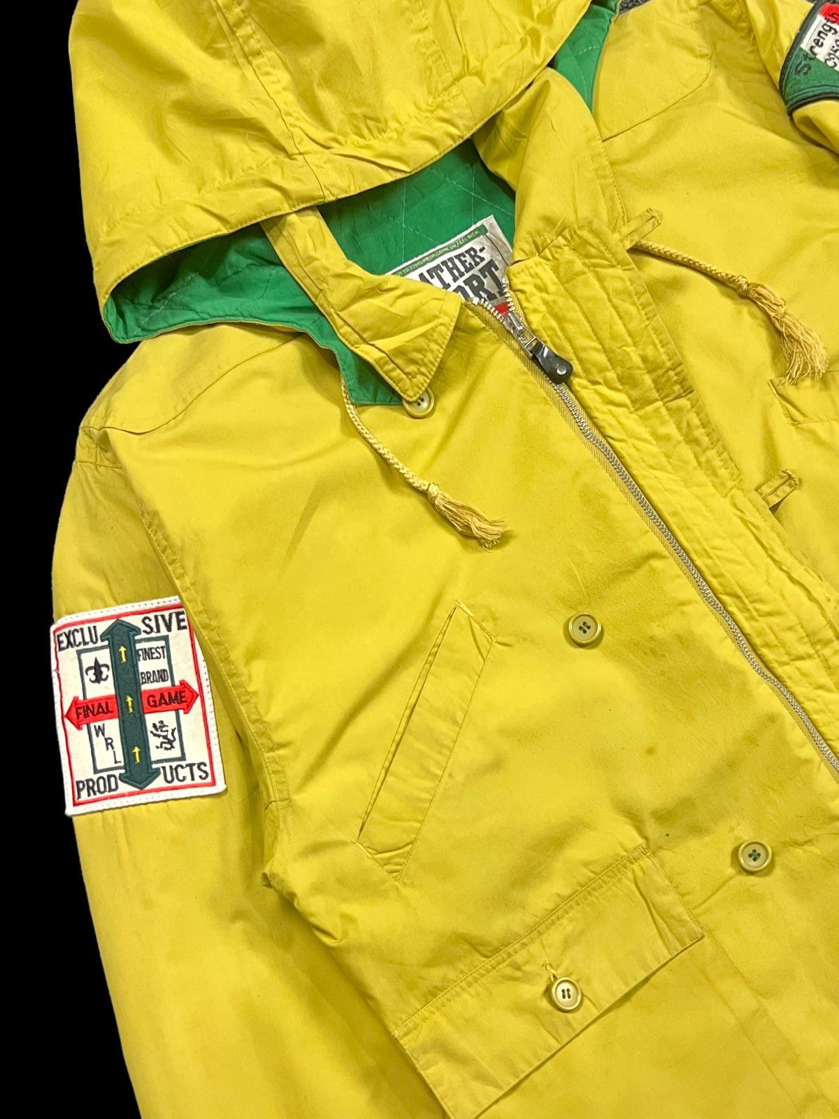 Weather Report VINTAGE WEATHER REPORT PATCHES BIG LOGO WITH HOODIE Size US XL / EU 56 / 4 - 8 Thumbnail