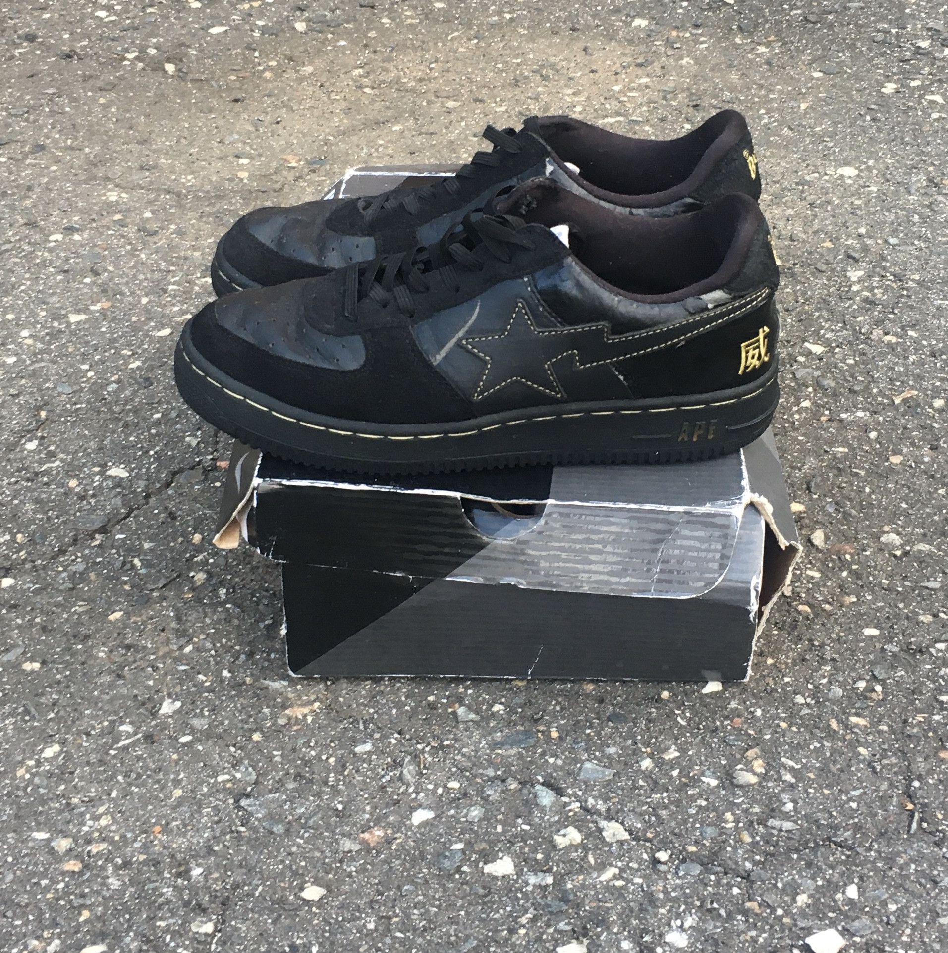 Bape Bape low top evoke bapestas Size US 10 / EU 43 - 4 Thumbnail