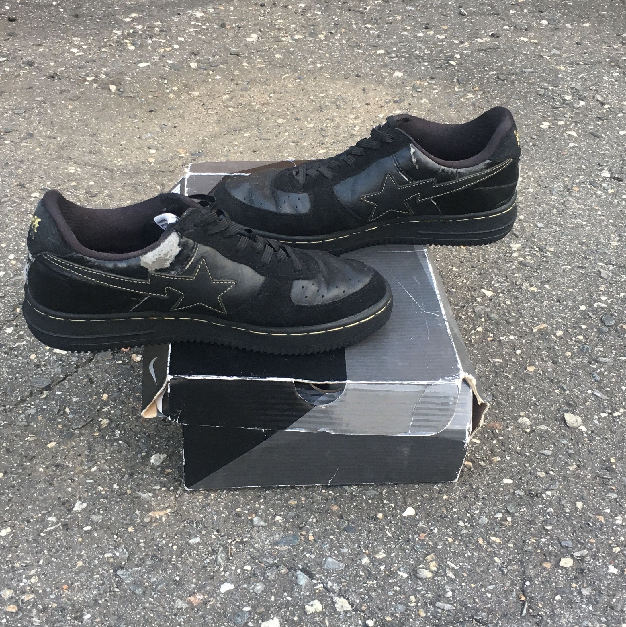 Bape Bape low top evoke bapestas Size US 10 / EU 43 - 5 Thumbnail
