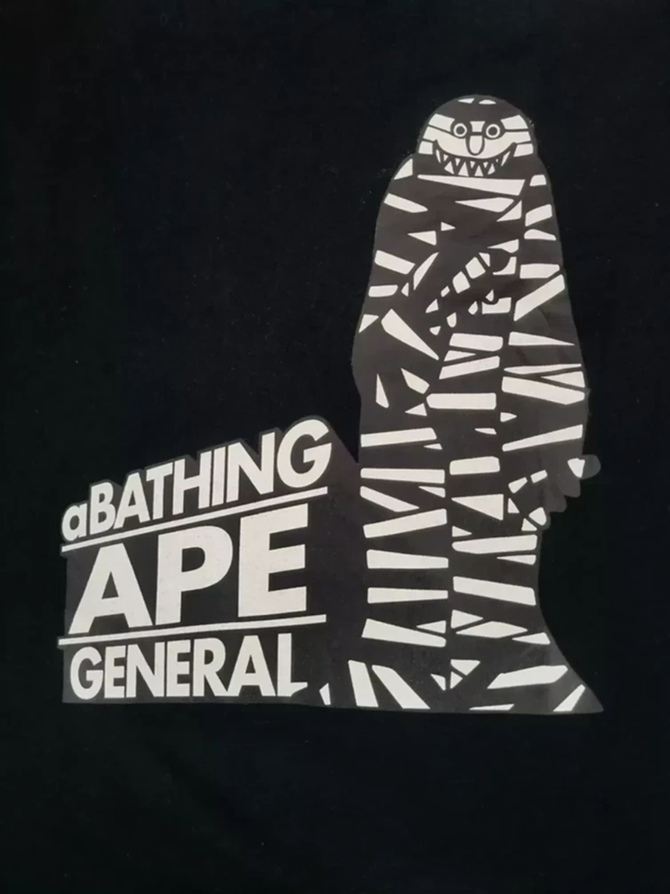 Bape Vintage A BATHING APE General Long Sleeve TEE BAPE Size US M / EU 48-50 / 2 - 2 Thumbnail