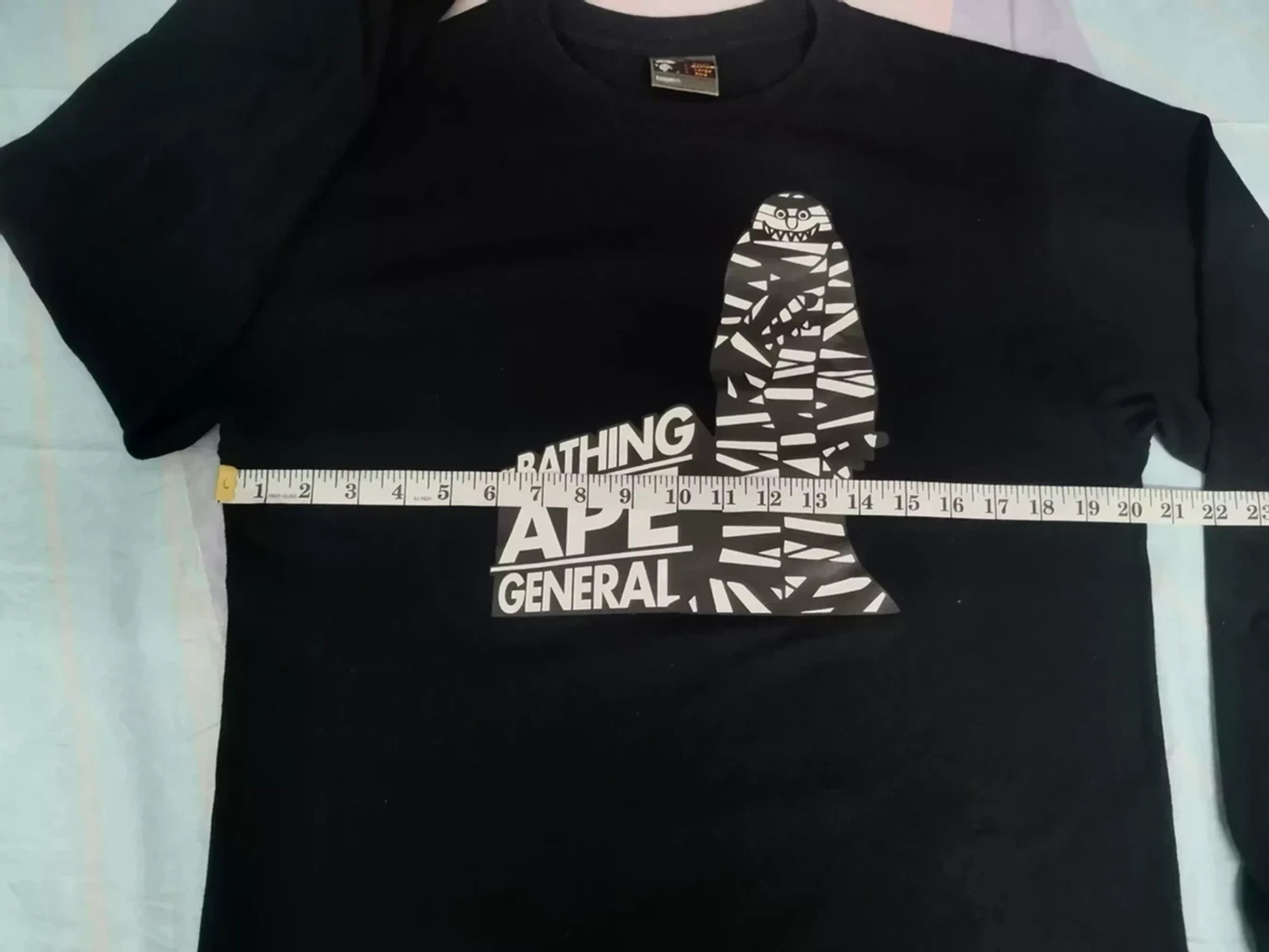 Bape Vintage A BATHING APE General Long Sleeve TEE BAPE Size US M / EU 48-50 / 2 - 8 Thumbnail