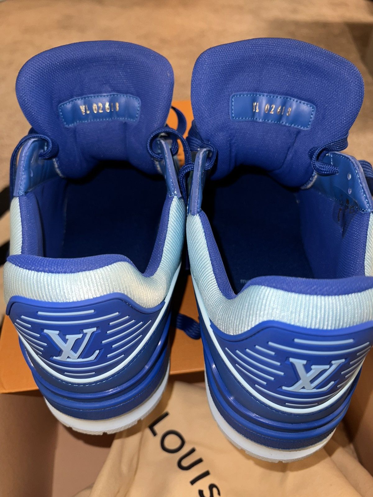Louis Vuitton LV TRAINER SNEAKER Size US 8 / EU 41 - 6 Thumbnail