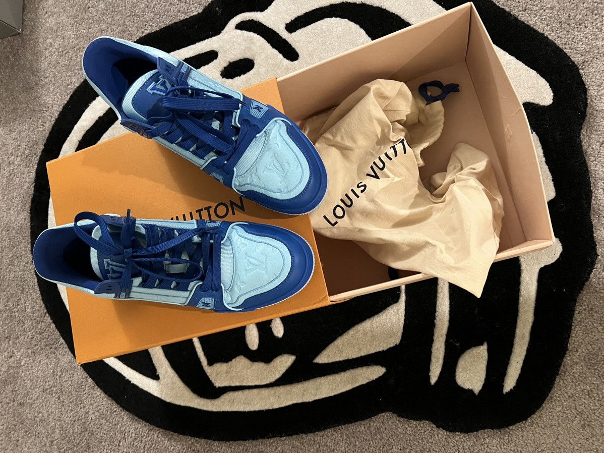 Louis Vuitton LV TRAINER SNEAKER Size US 8 / EU 41 - 3 Thumbnail