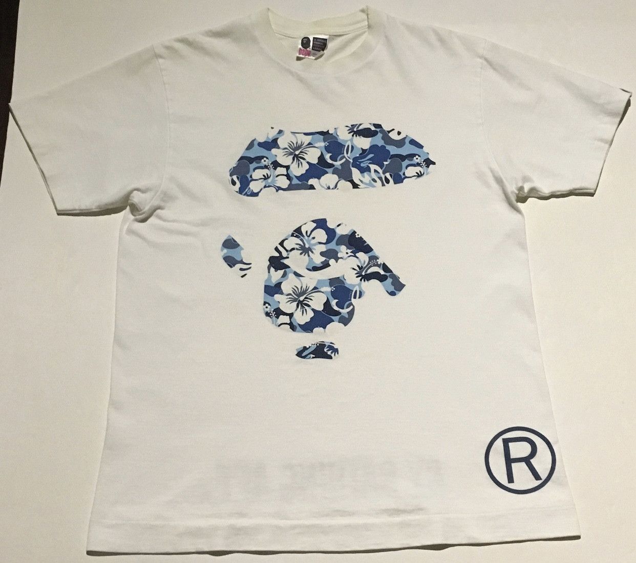 Bape Aloha Camo Ape Face Tee Size US M / EU 48-50 / 2 - 1 Thumbnail