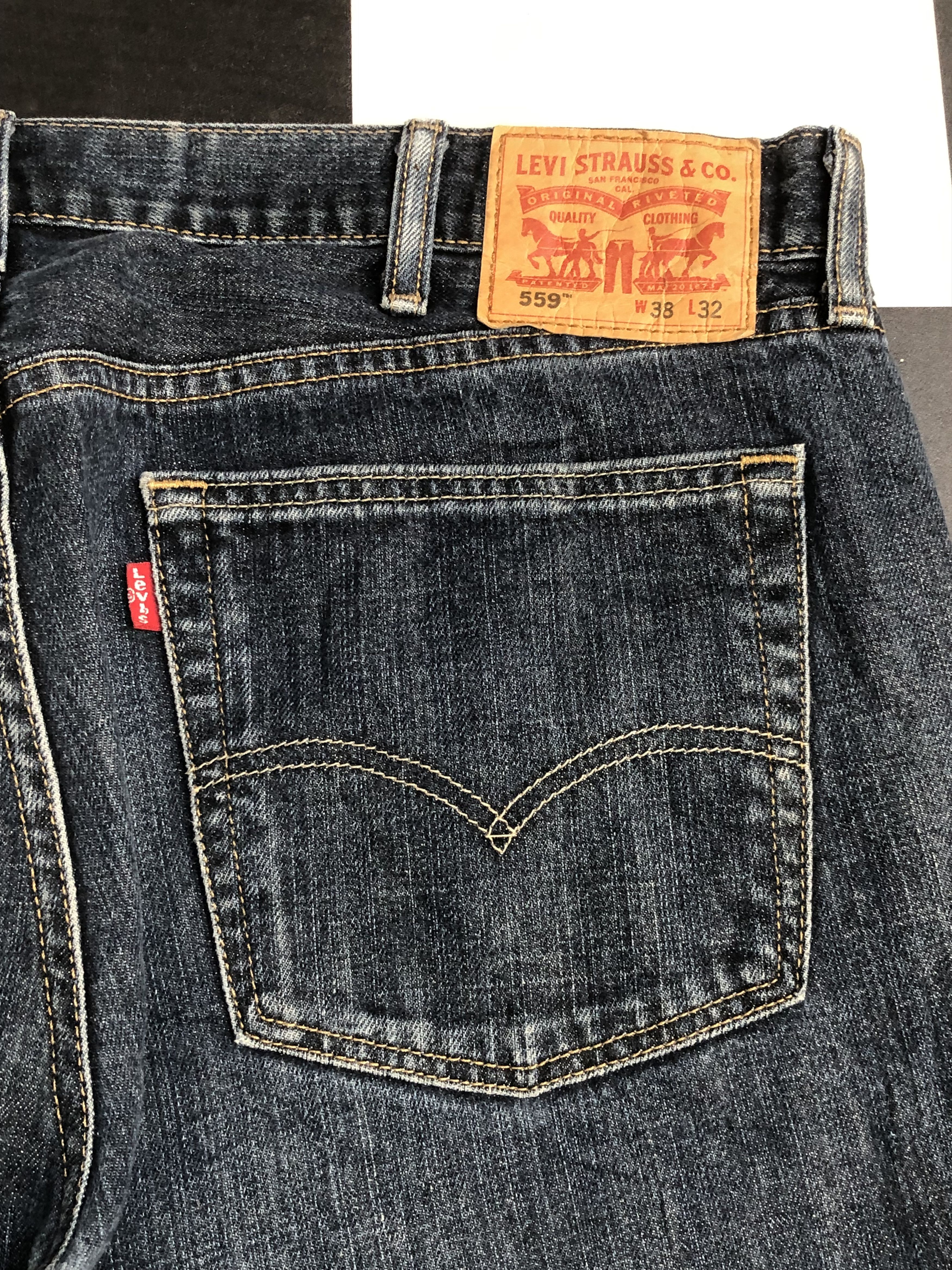 Levi's × Vintage Vintage Levis 559 Jean L496 Size US 39 - 7 Thumbnail