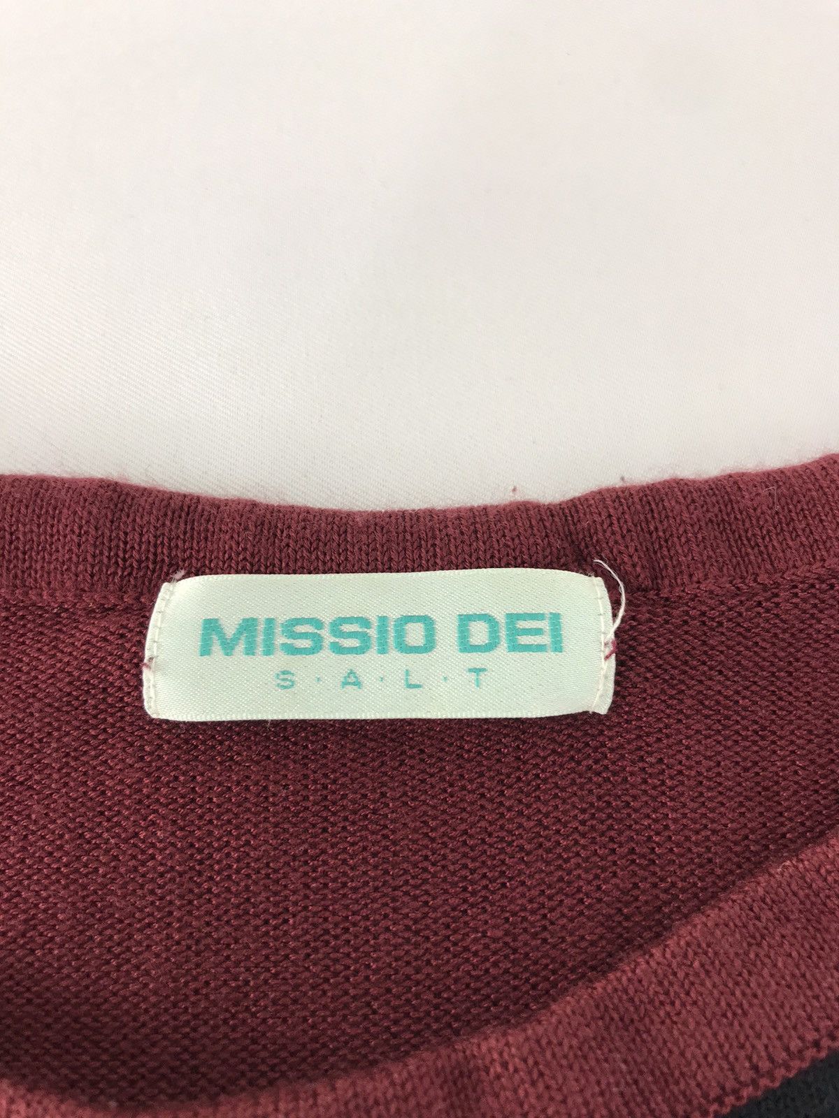 Japanese Brand × Vintage Missio Dei Salt Knitwear Sweatshirt Embroidery Logo K144j Size M / US 6-8 / IT 42-44 - 3 Thumbnail