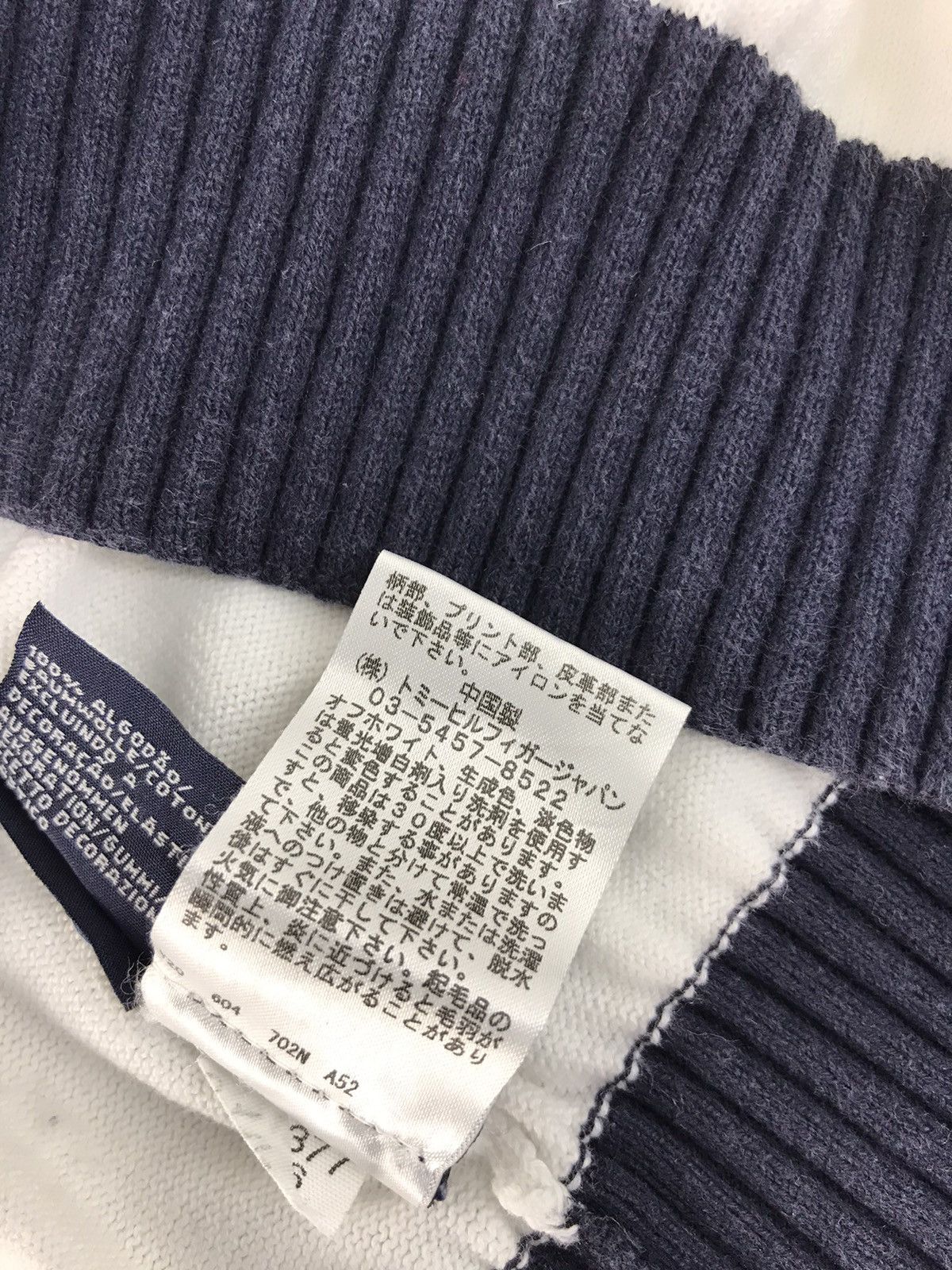 MLB × New York Yankees × Vintage Tommy Hilfiger Sweatshirt Striped Block Design Unisex Wear Size US M / EU 48-50 / 2 - 7 Thumbnail