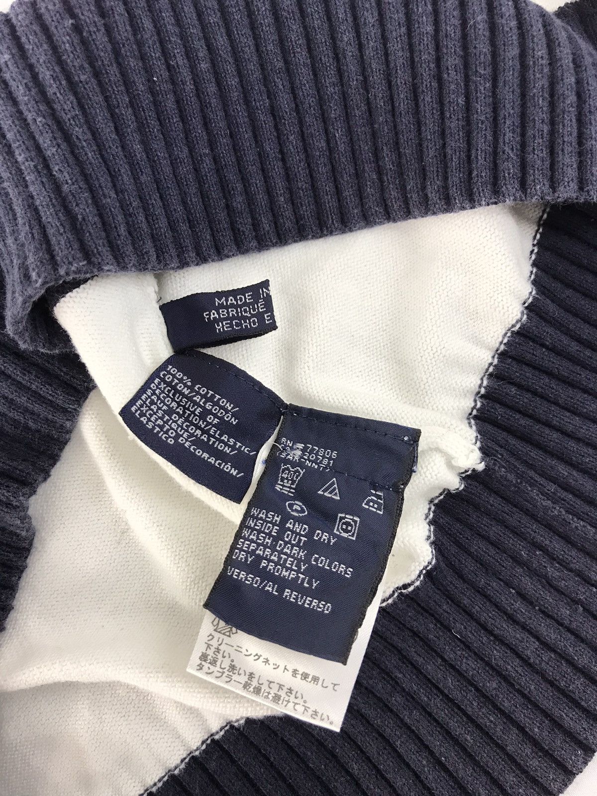 MLB × New York Yankees × Vintage Tommy Hilfiger Sweatshirt Striped Block Design Unisex Wear Size US M / EU 48-50 / 2 - 5 Thumbnail