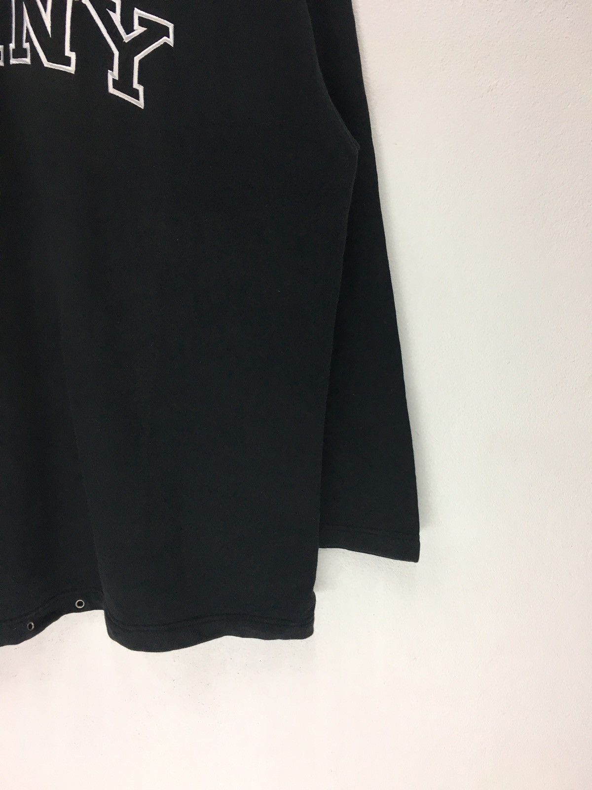DKNY × Vintage Vintage DKNY Big Logo Half Zipper Sweatshirt Size US XL / EU 56 / 4 - 5 Thumbnail